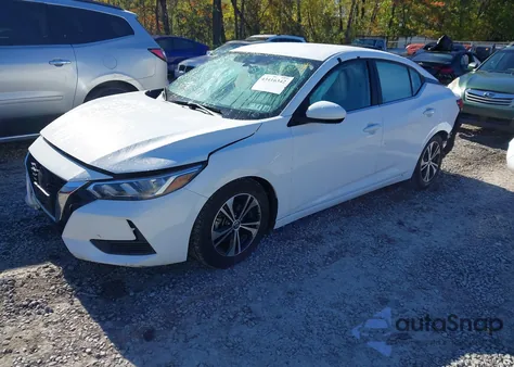 2021 Nissan Sentra Sv Xtronic Cvt из США, поврежденный, VIN 3N1AB8CV4MY253728